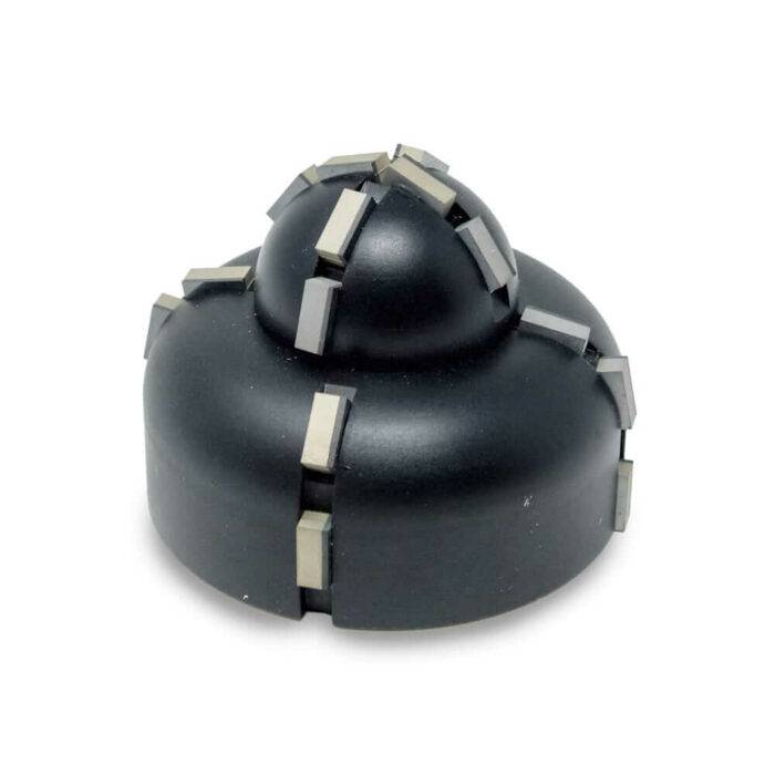 PKD-Kombi-Halbkugelfräser Ø55/30 3/8"UN