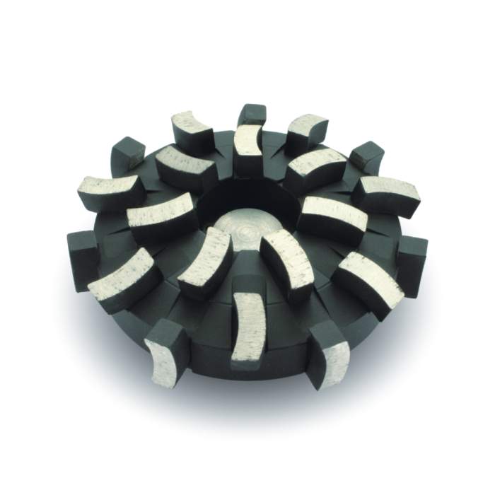 Dia Plate milling tool Ø90 DN250 for M14 elastic version