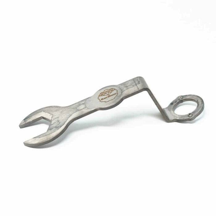 Multifunction key for grinding pot set