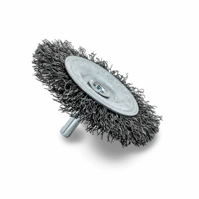 Disc brush ø75 Pin ø6mm